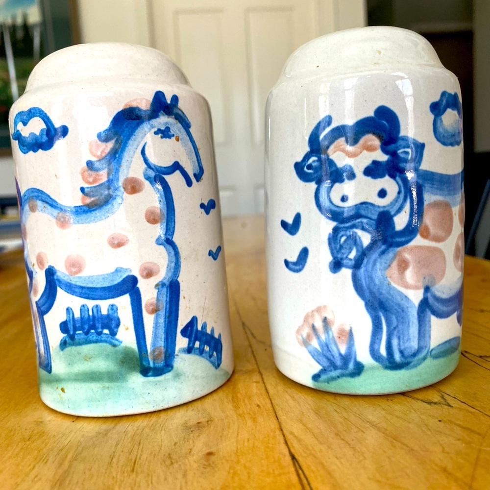 M.A.Hadley salt and pepper shaker